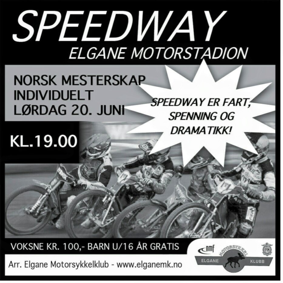 NM Speedway individuelt 20 juni
